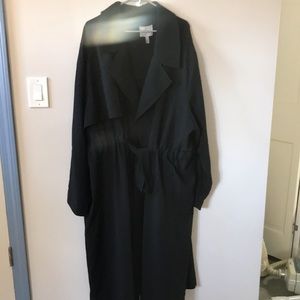 ASOS soft black duster